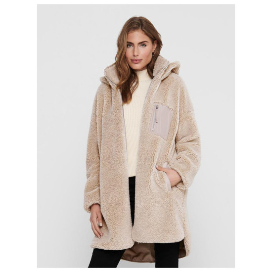 Only Γυναικείο παλτό Sherpa Jacket